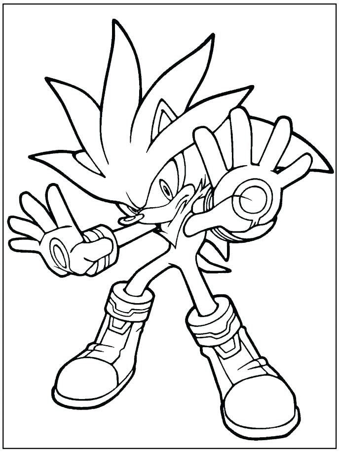 687x920 Super Sonic And Super Shadow Coloring Pages Sonic Coloring Pages X