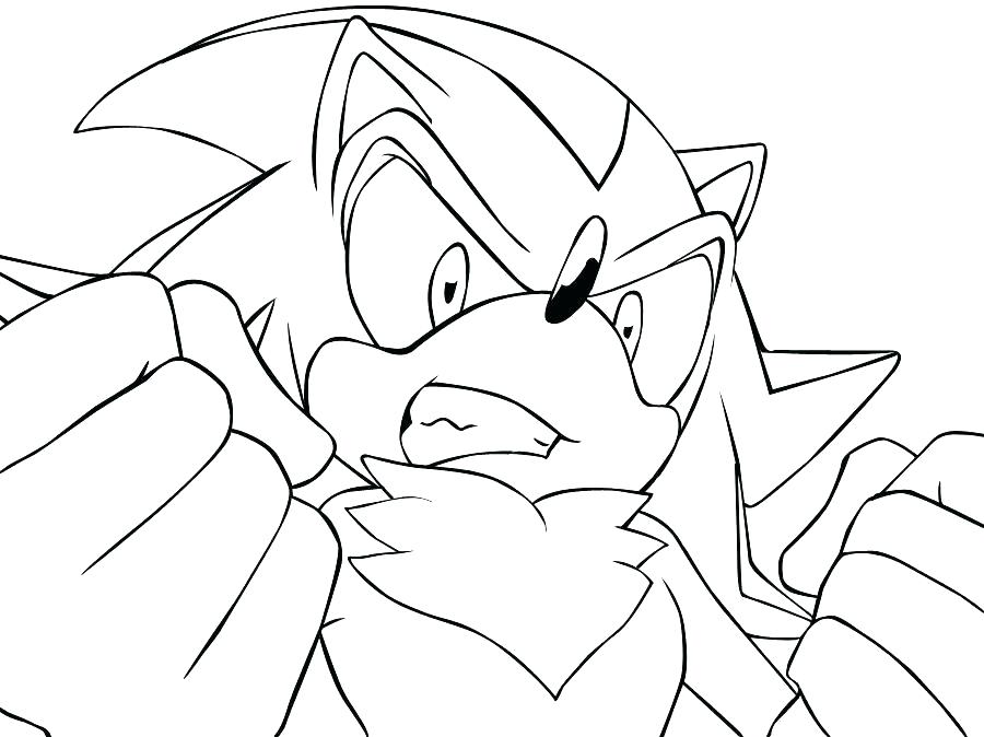 900x674 Shadow Coloring Pages Sonic Silver And Shadow Coloring Pages