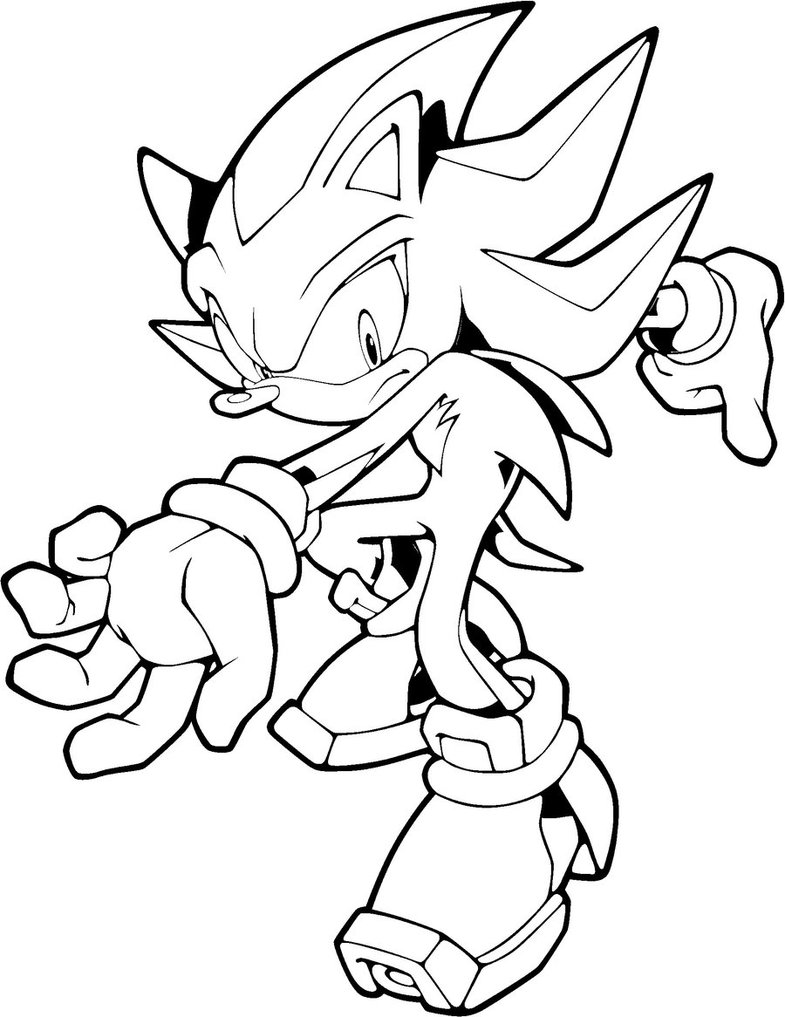 785x1017 Sonic The Hedgehog Coloring Pages Amy