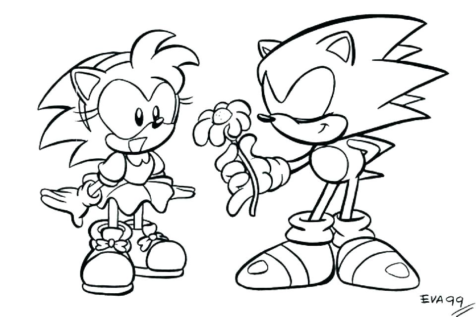 960x641 Sonic Coloring Pages To Print Super Sonic Coloring Pages Super