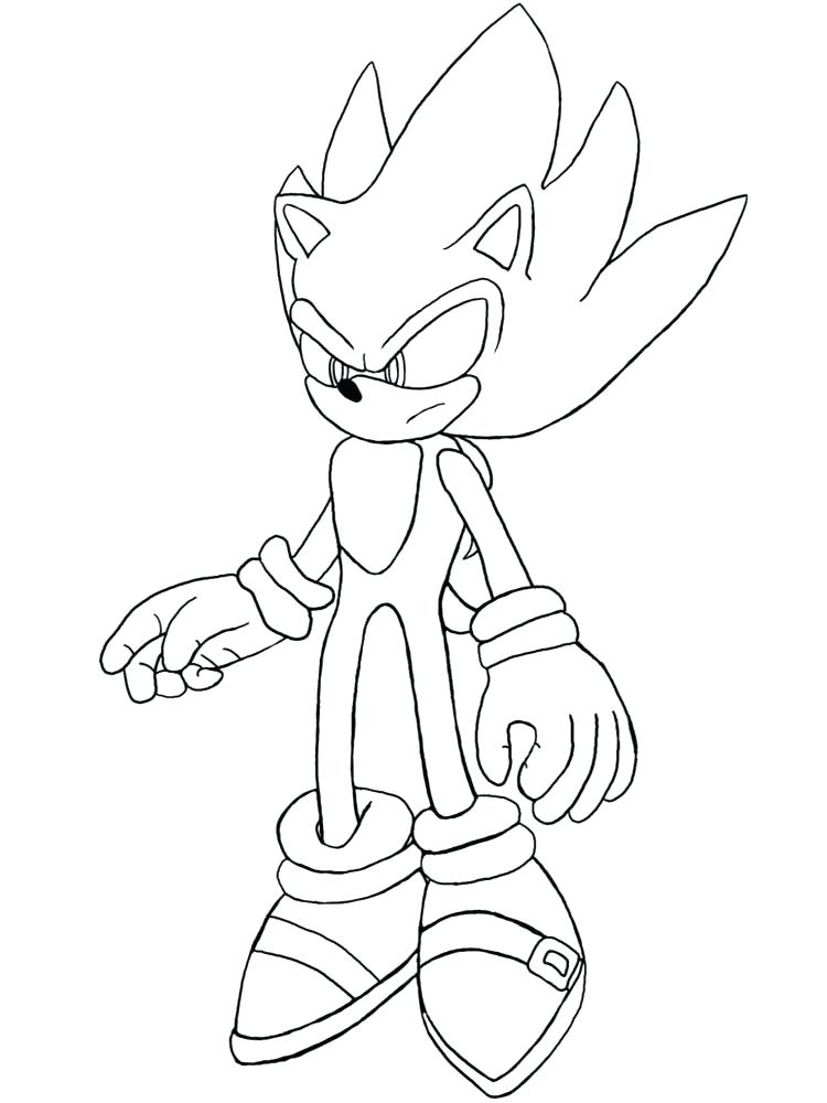 750x1000 Dark Super Sonic Coloring Pages Sonic Coloring Pages Disney Pdf