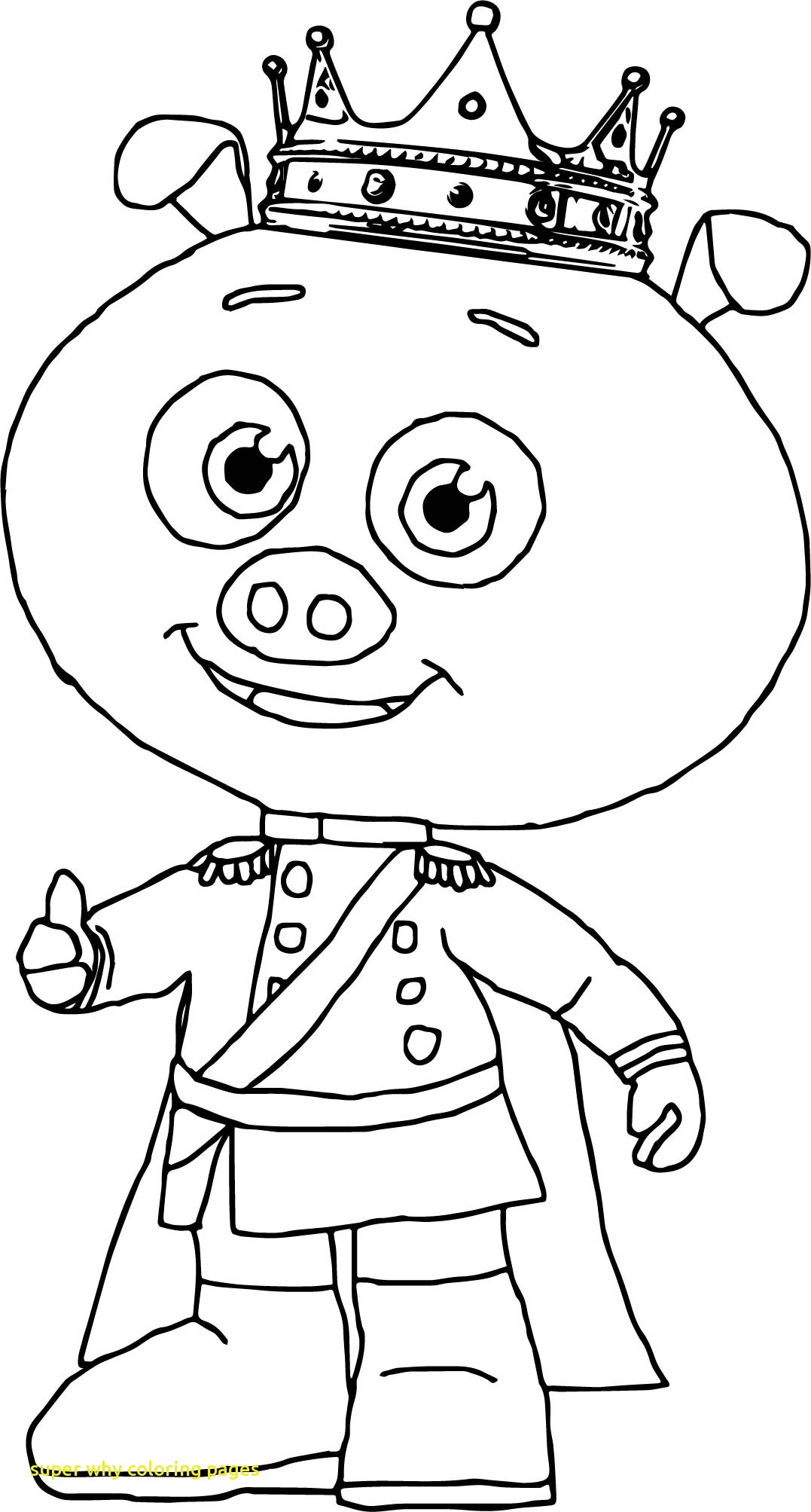 Super Why Coloring Pages