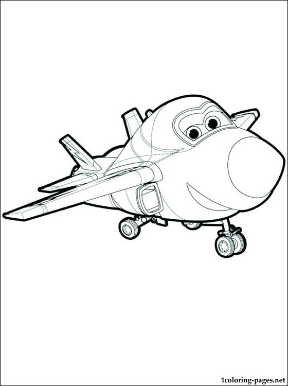560x750 Jerome Super Wings Coloring Pages