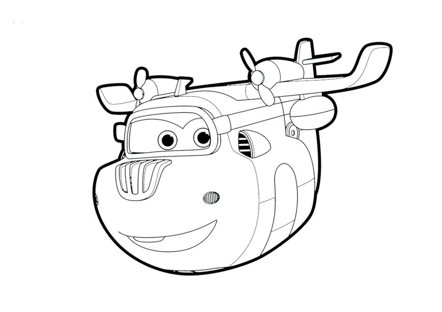 900x636 Coloring Pages Super Wings, Printable For Kids Amp Adults, Free