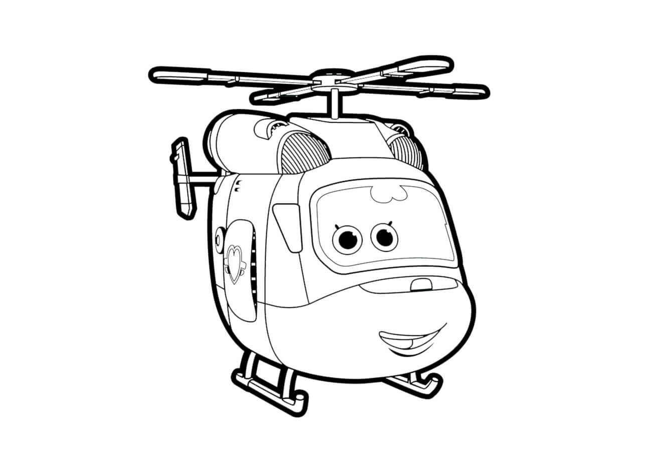 1300x919 Free Printable Super Wings Coloring Pages