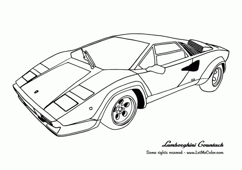 800x564 Free Printable Coloring Pages Of Lamborghini Supercar