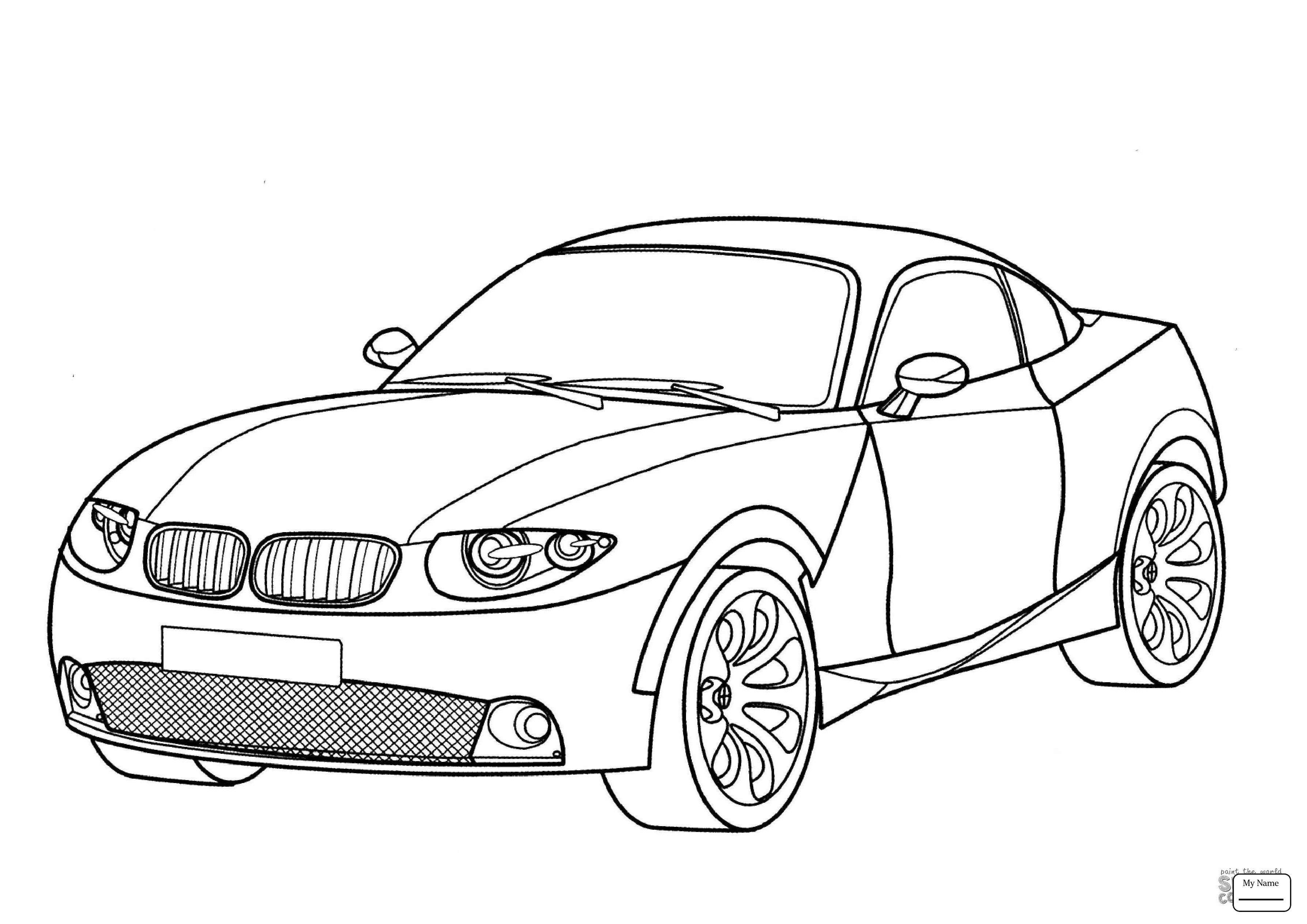 3578x2530 Super Car Bmw 750il Coloring Page For Kids Luxury Cars Coloring