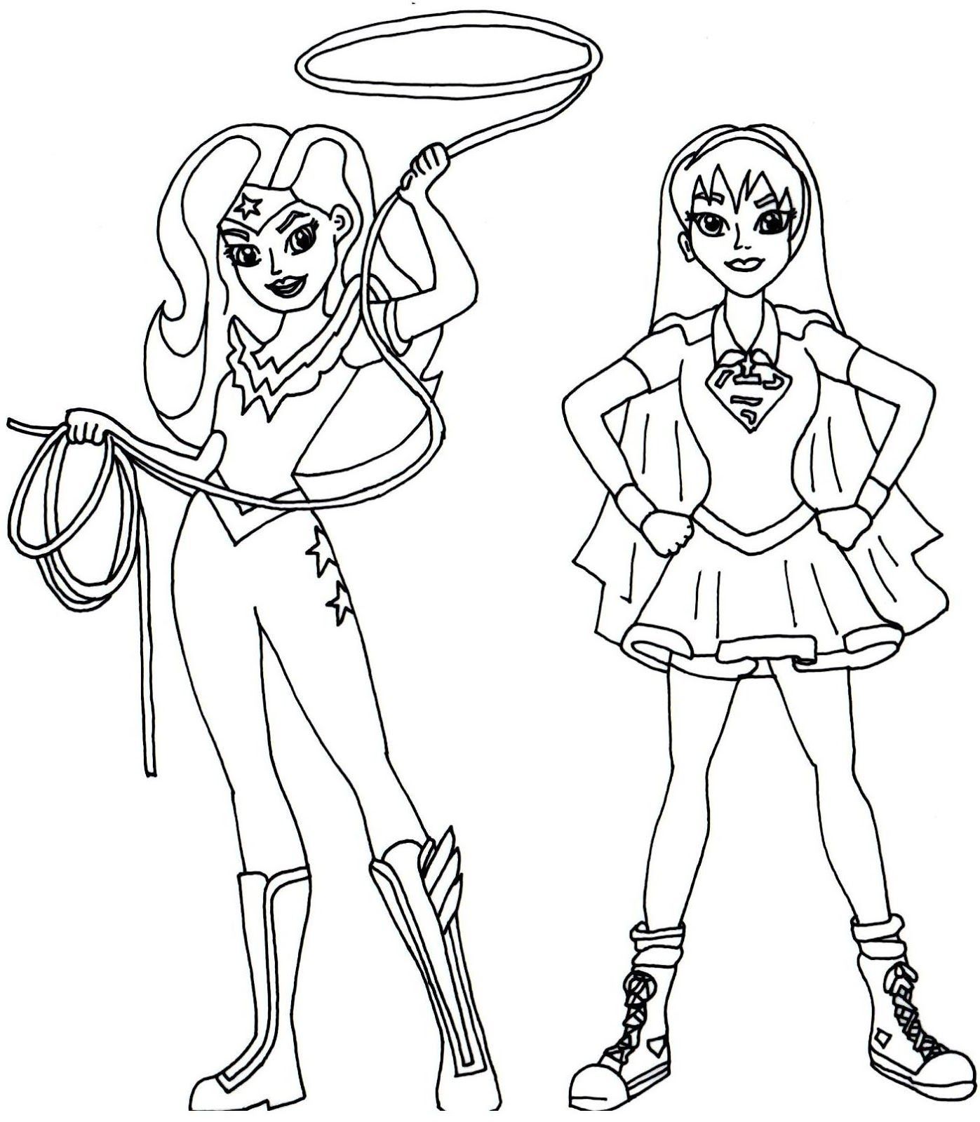 1397x1600 Supergirl Coloring Pages