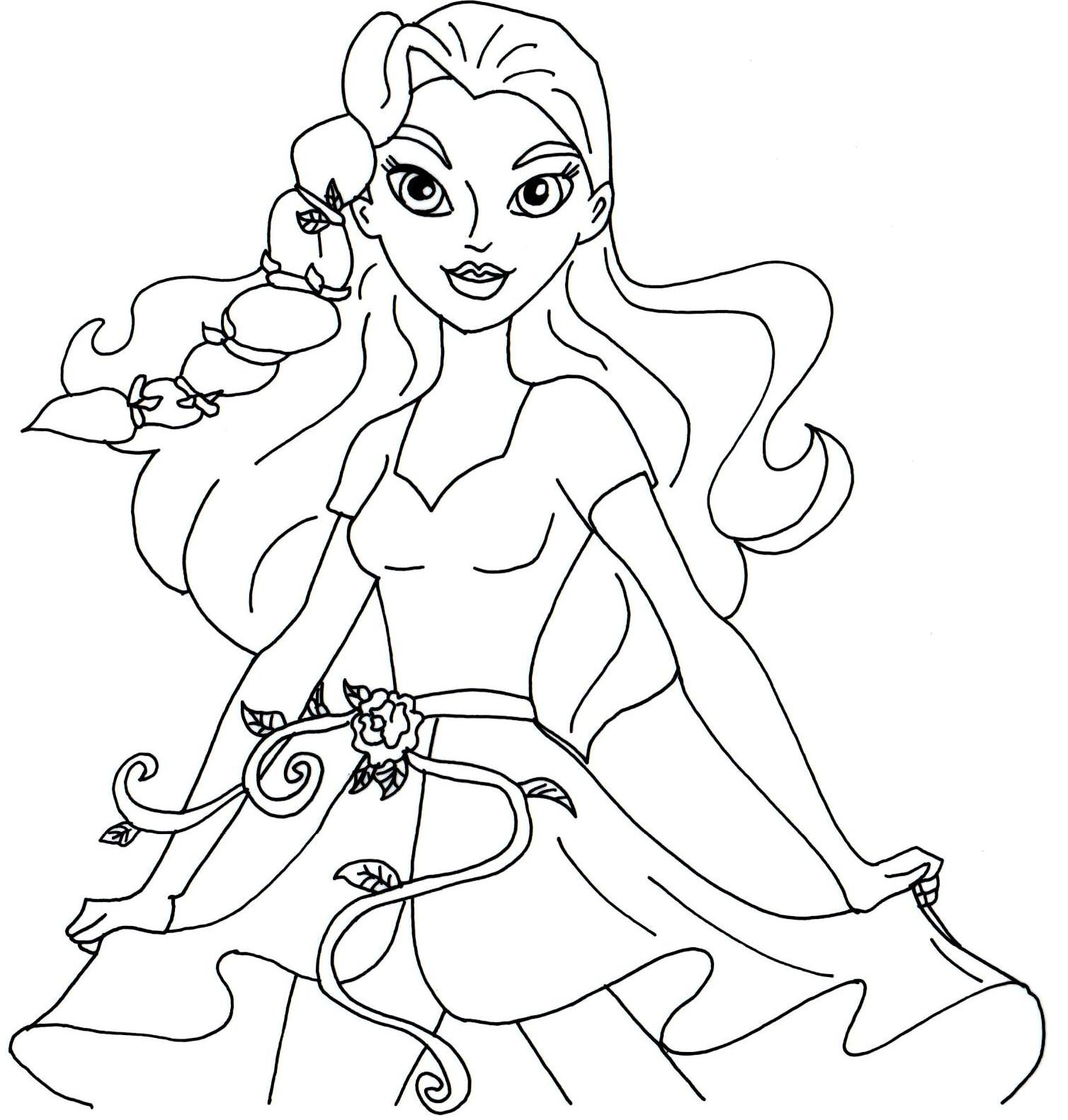 1508x1582 Supergirl Printable Coloring Pages 308669 Lively Super Girl Page