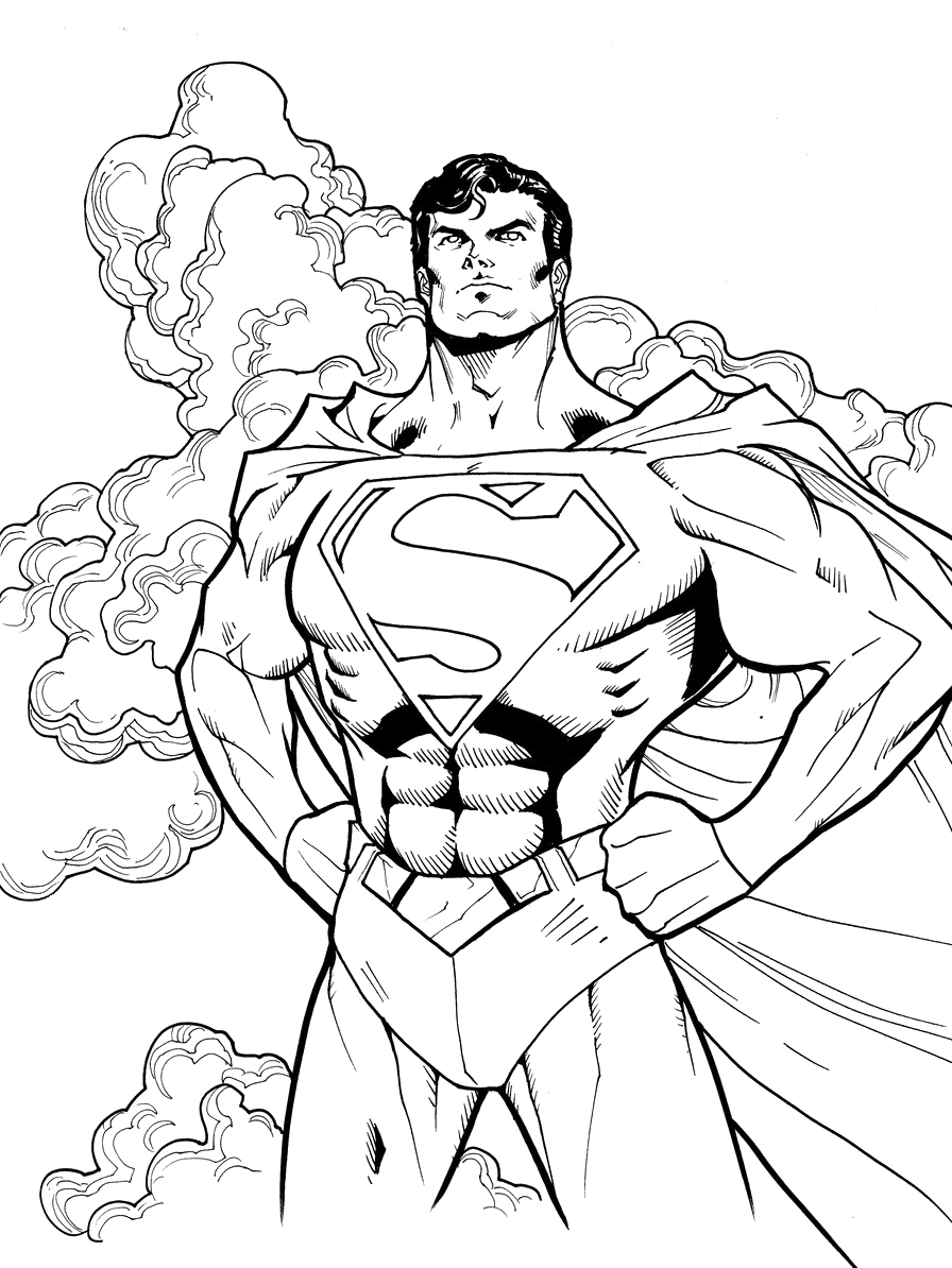 896x1194 20 Unique Superhero Coloring Pages Of 2018 For Your Kids