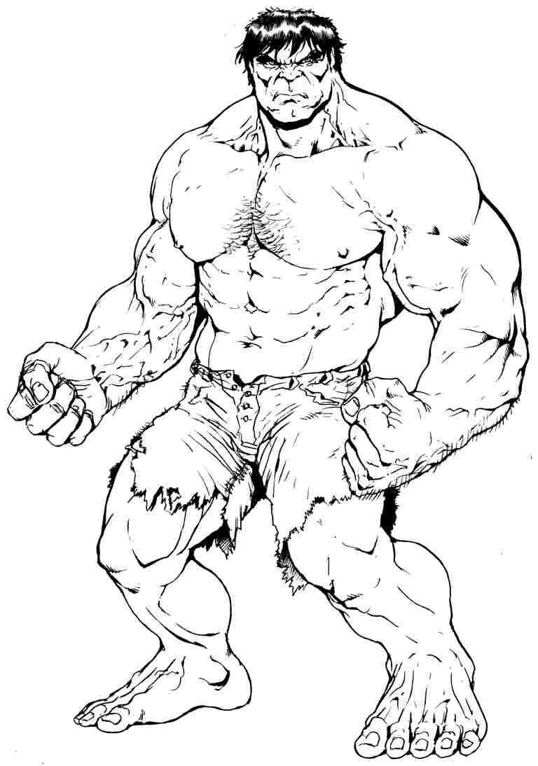 768x1094 Best Free Superhero Coloring Pages Image Printable Marvel