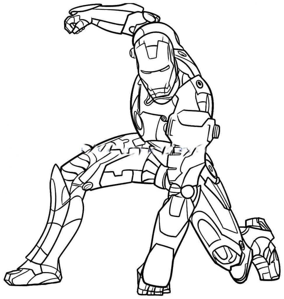 Superhero Coloring Pages For Kids