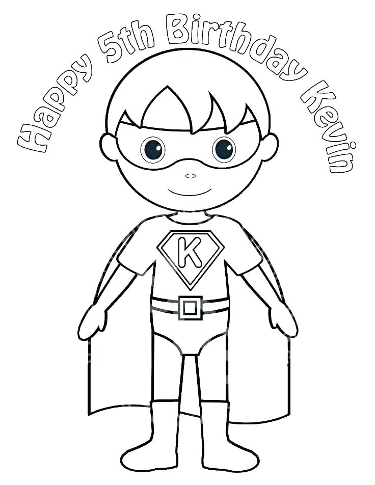 736x952 Super Hero Coloring