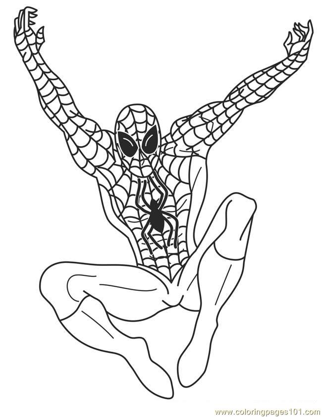 650x842 Best Superhero Coloring Pages Printable