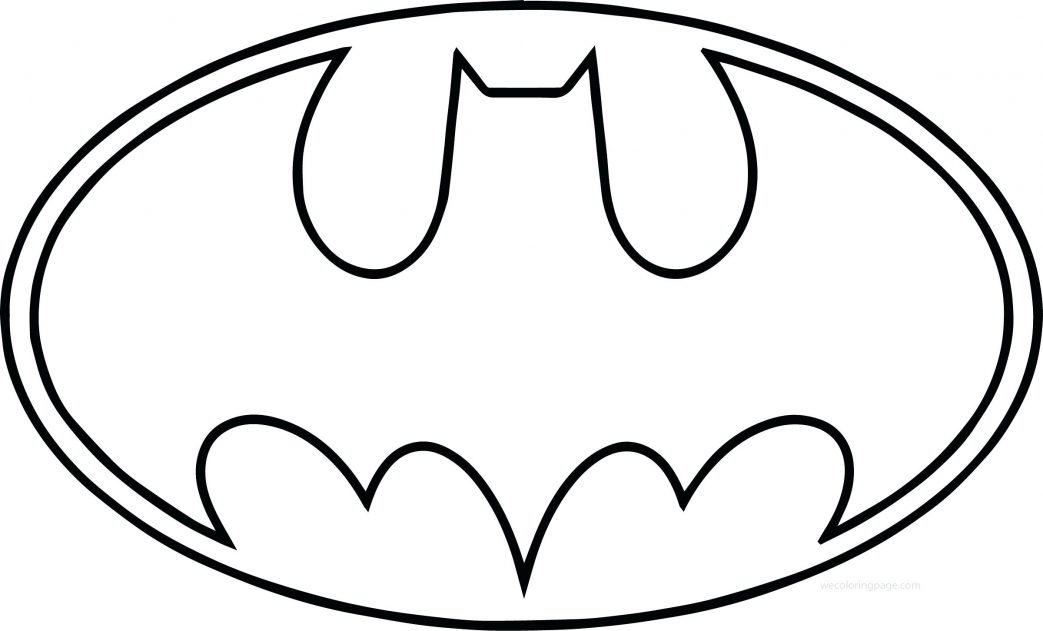 1043x631 In Superhero Logo Coloring Pages Batman Superheroes Page And