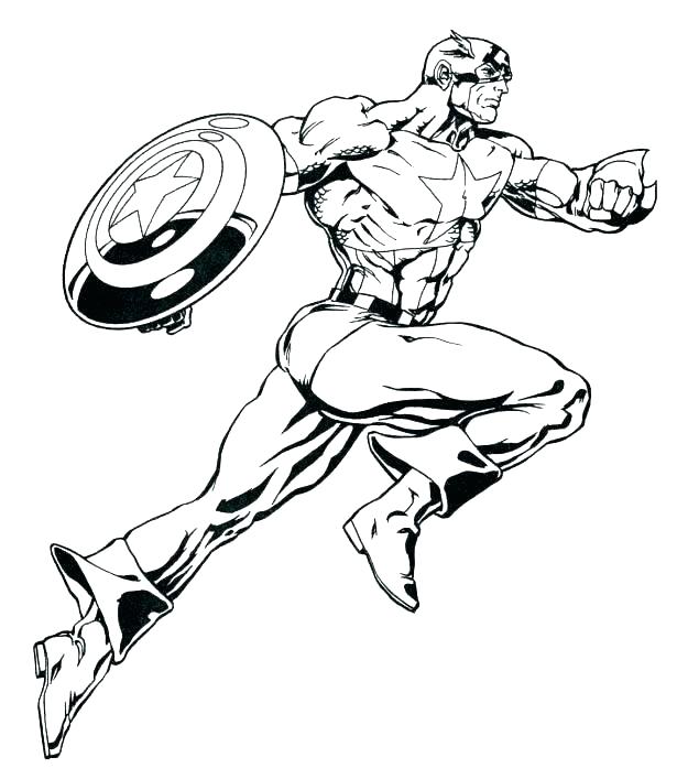 615x707 Free Superhero Logo Coloring Pages