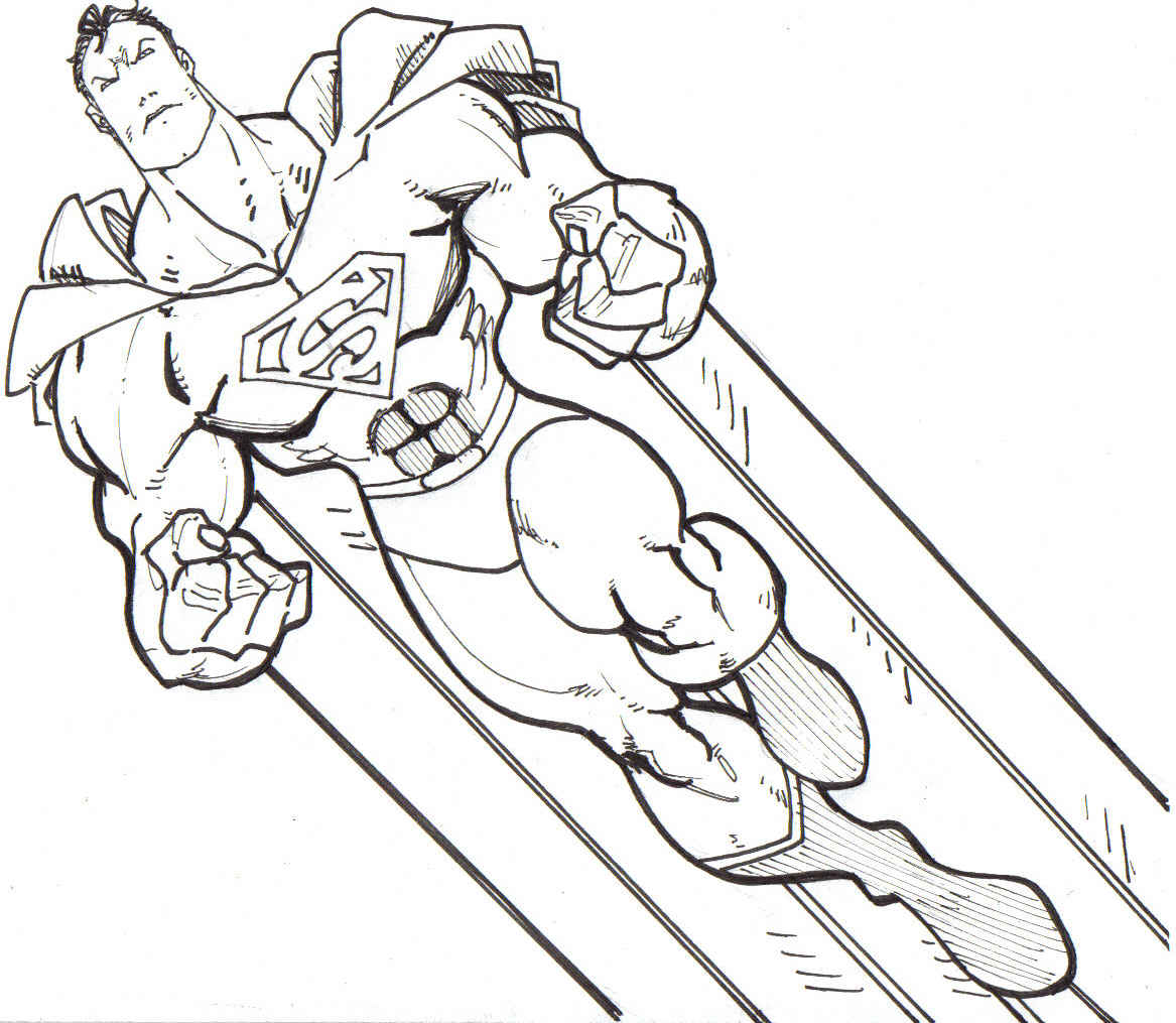 1167x1015 Now Superman Returns Coloring Pages Free Print