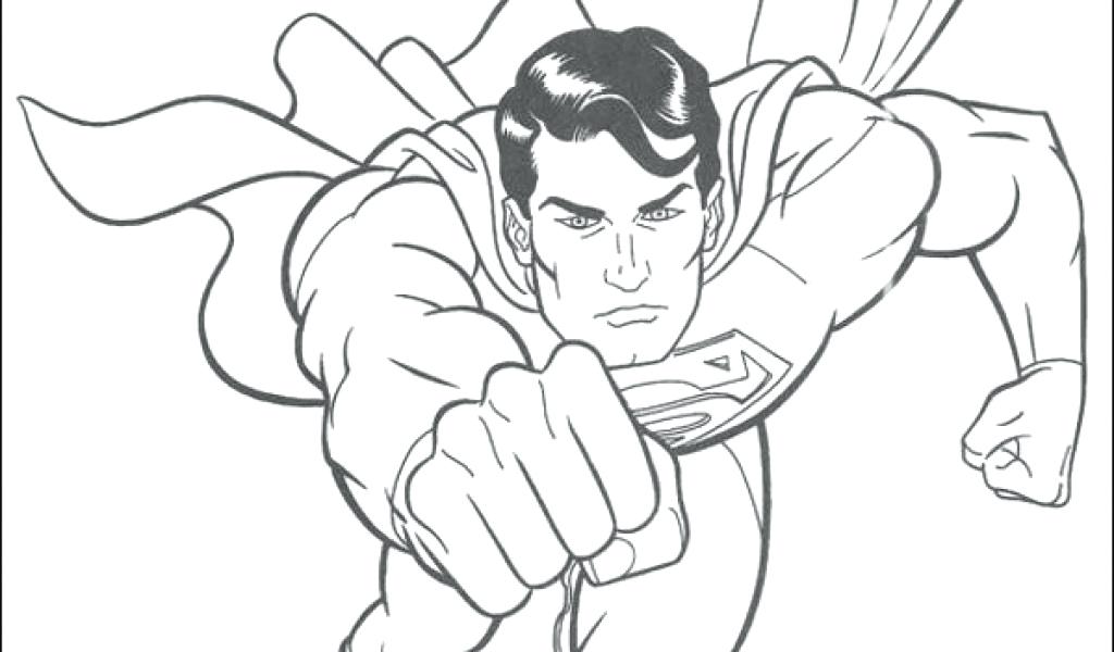 1024x600 Free Printable Superman Coloring Pages Free Superhero Coloring