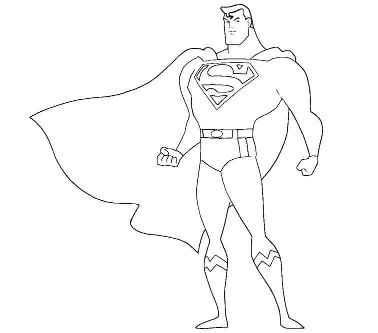 756x667 Coloring Pages Superman Superman Coloring Pages Plus Superman
