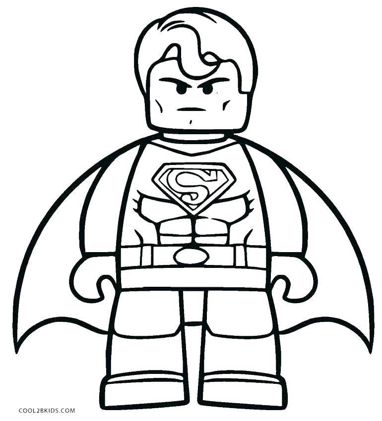 770x850 Coloring Pages Print Superman Emblem Coloring Pages Free Superman