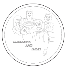 230x230 Top 30 Free Printable Superman Coloring Pages Online