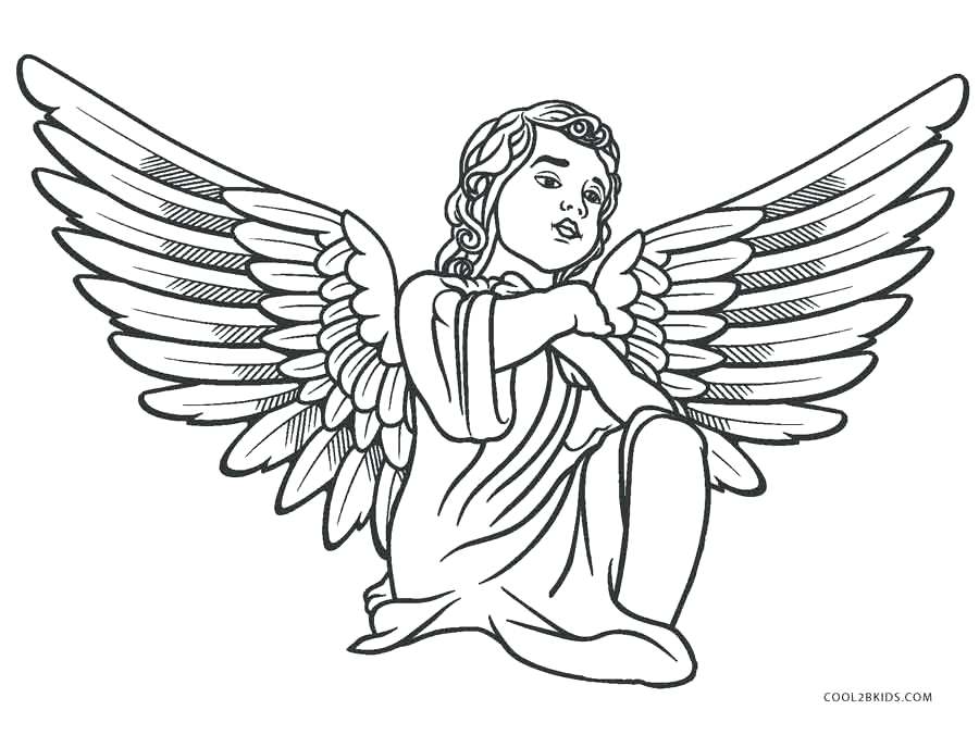 900x676 Supernatural Coloring Pages Angel Coloring Pages Printable