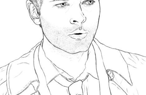 469x304 Supernatural Coloring Pages Just Colorings