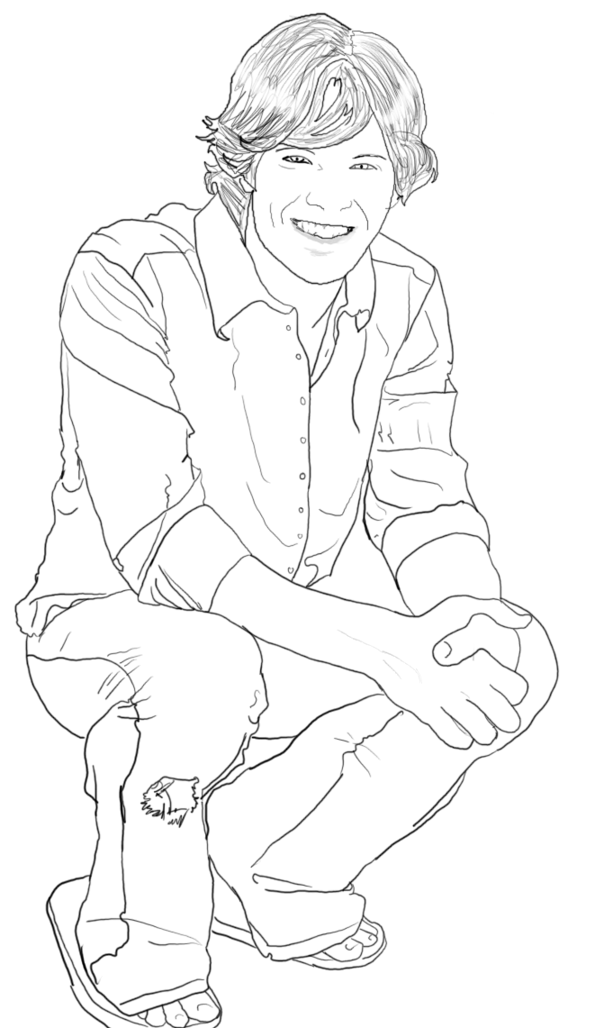 661x1141 Castiel Supernatural Coloring Pages