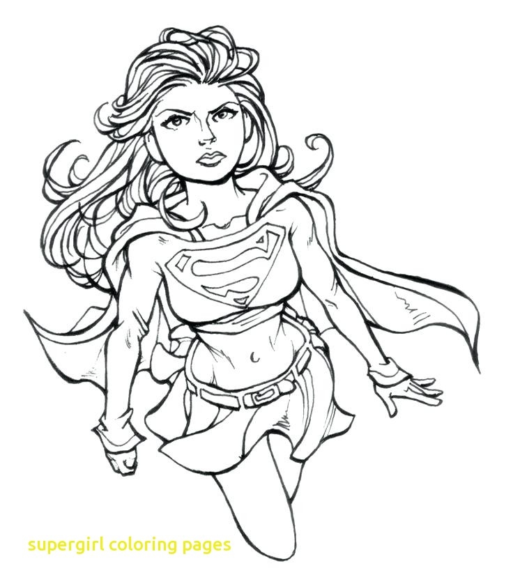 736x838 Superwoman Coloring Page Supergirl Coloring Pages With Superwoman