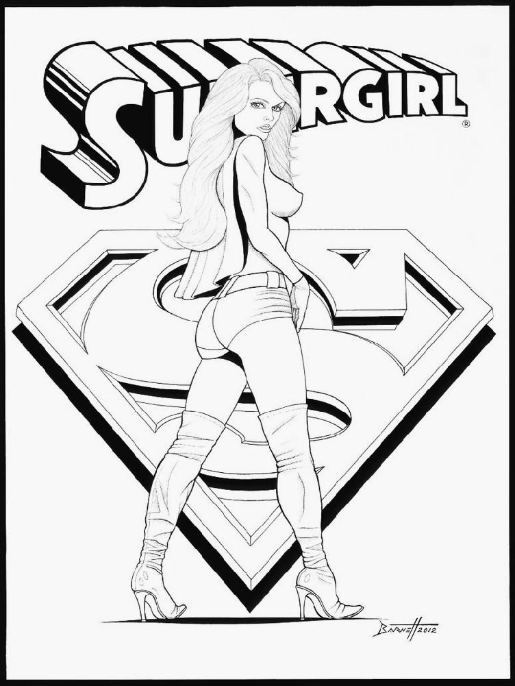 752x1001 Superwoman Coloring Pages Superwoman Coloring Pages Free