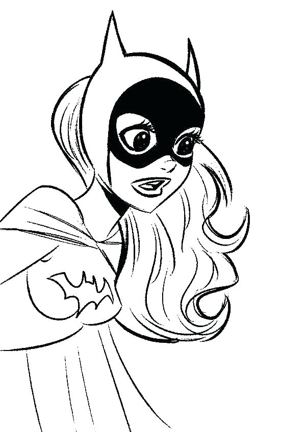 Superwoman Colouring Pages