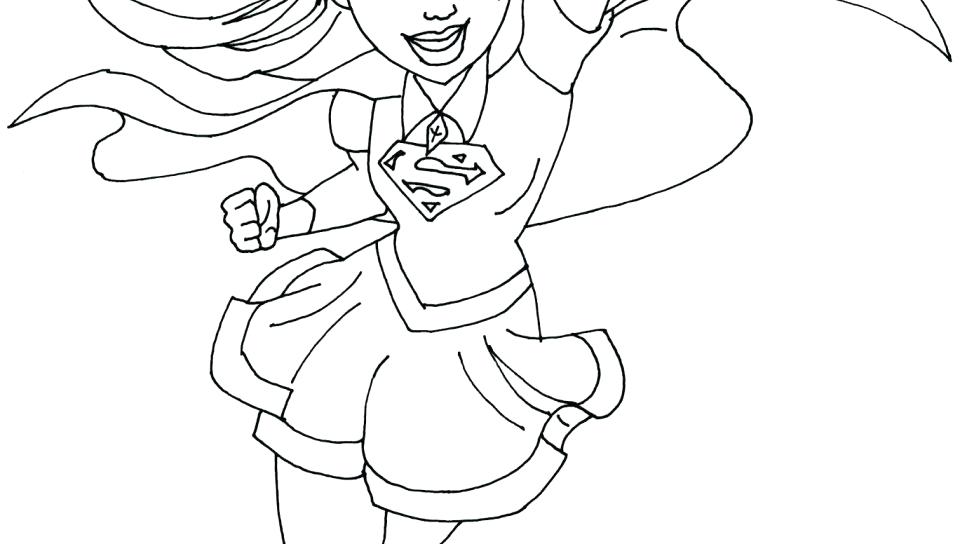 960x544 Superwoman Coloring Pages And Coloring Pages Free Printable
