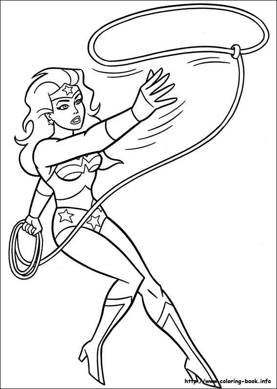 567x794 Wonder Woman Coloring Pages On Coloring