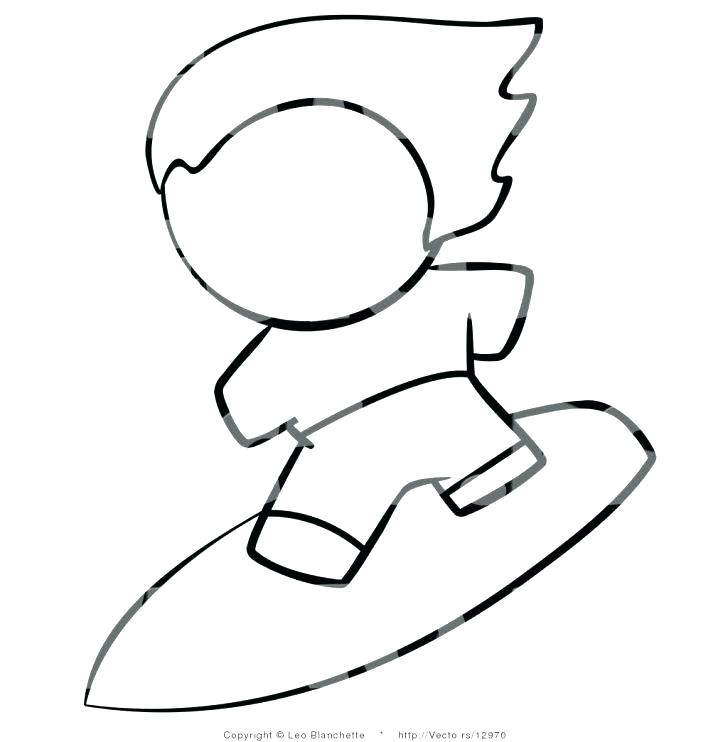 728x742 Surfboard Coloring Page On Surfboard Coloring Page Com Amazing
