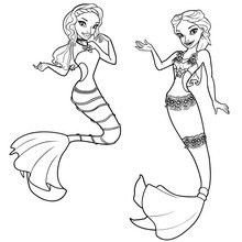220x220 Merliah Surfing Coloring Pages