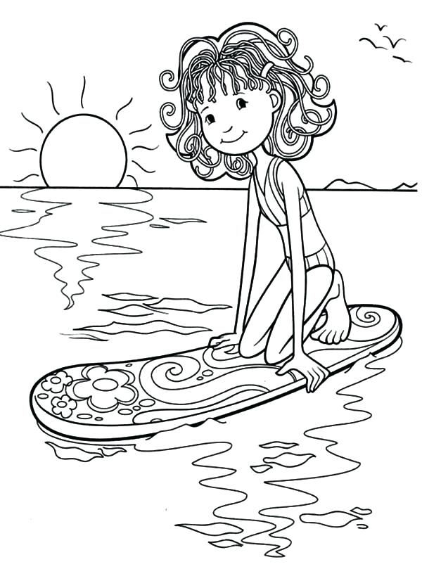 600x836 Surfing Coloring Pages Surfboard Coloring Pages Print Contemporary
