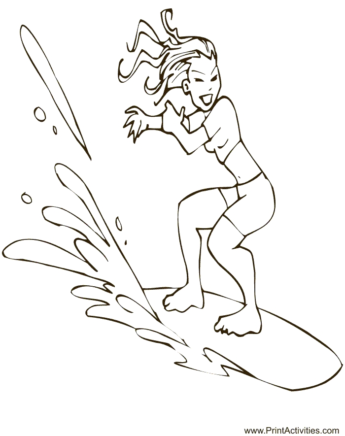 700x885 23 Surfing Coloring Pages Collections Free Coloring Pages