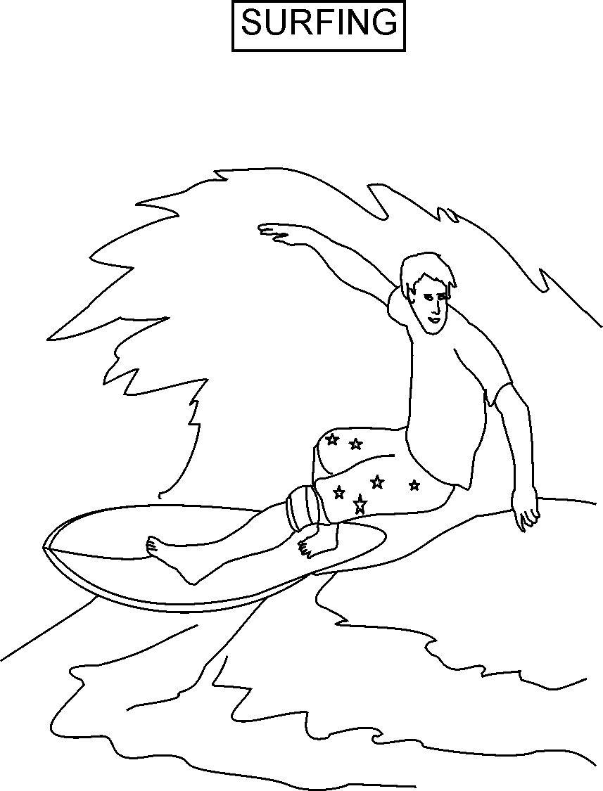 857x1125 Surfing Coloring P On Treasure Planet Coloring Pages Pl
