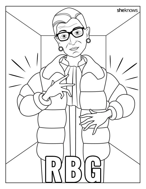 Susan B Anthony Coloring Page