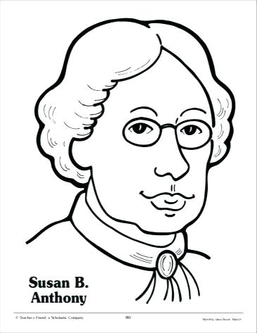 365x473 Susan B Anthony Coloring Page Awesome Susan B Anthony Coloring