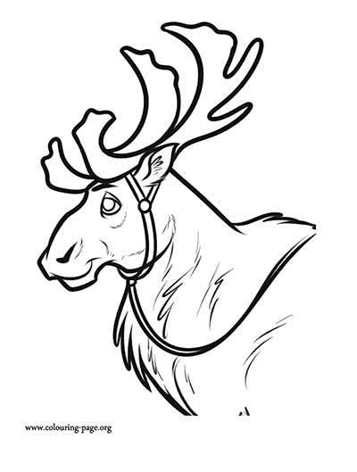 Sven Coloring Pages