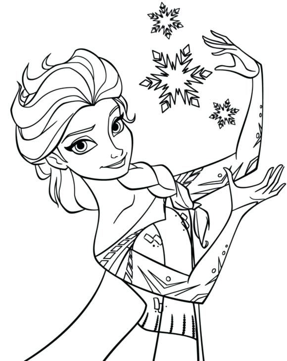 580x731 Frozen Coloring Pages Sven Nice Frozen Coloring Pages By A March