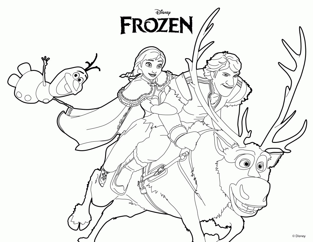 1060x820 Hard Frozen Coloring Pages Fresh New A Z Colouring Kids