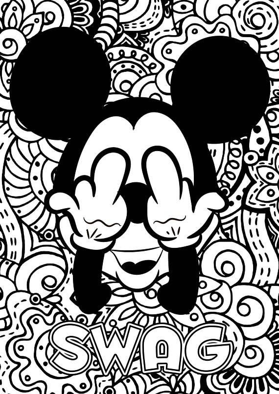 Swag Coloring Pages