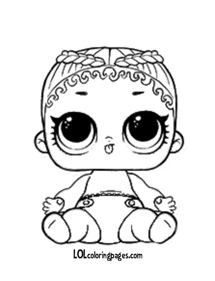 750x980 Lil Mc Swag Coloring Page Lol Surprise Doll Coloring Pages