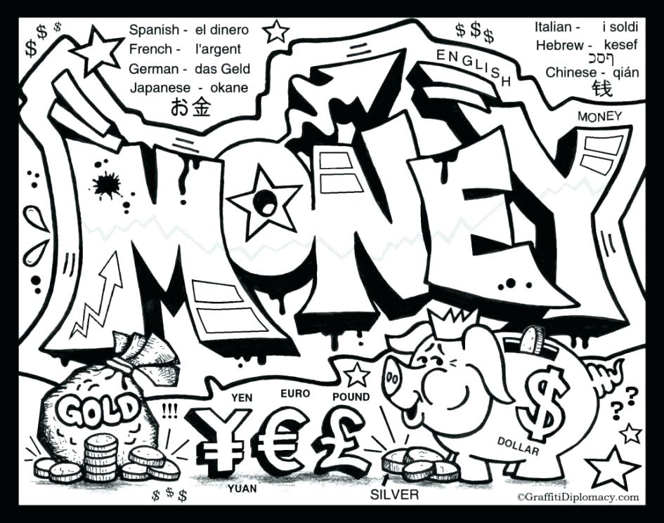 945x745 Coloring Pages Of Graffiti Best Graffiti Coloring Pages Pic