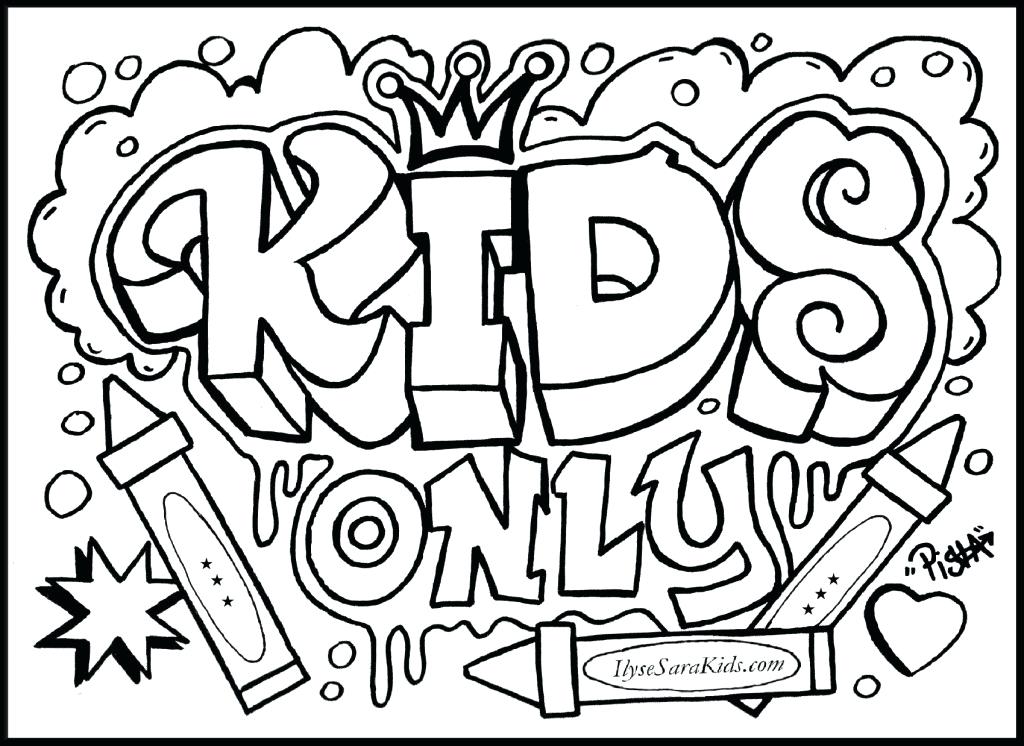 1024x746 Graffiti Coloring Pages Coloring Pages For Teenagers Graffiti