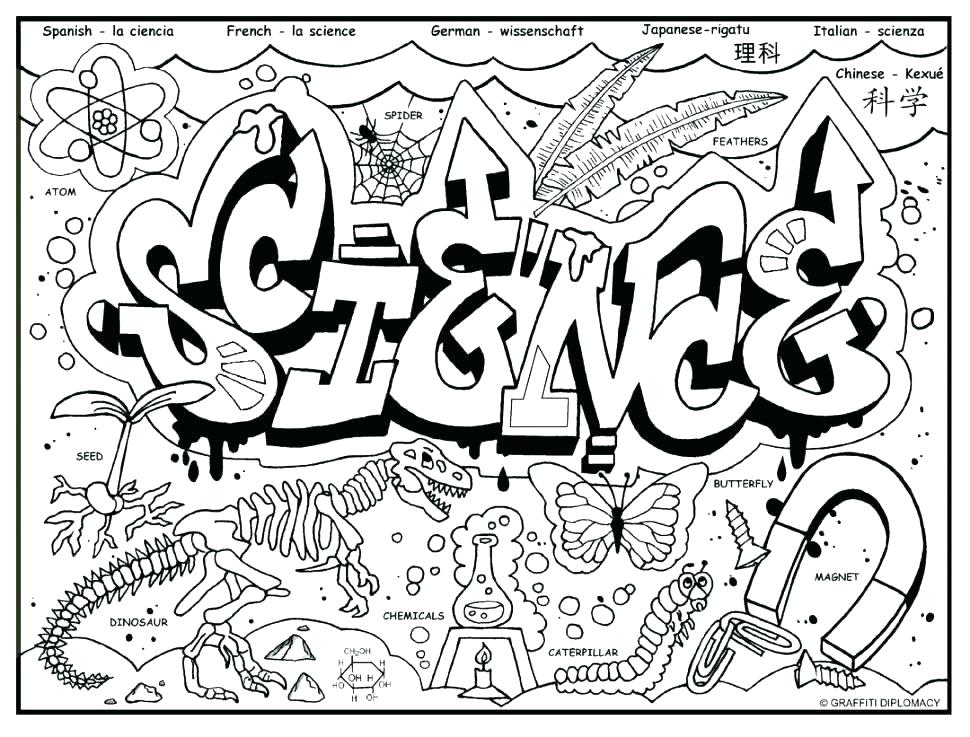 970x737 Graffiti Coloring Pages Printable Graffiti Coloring Pages
