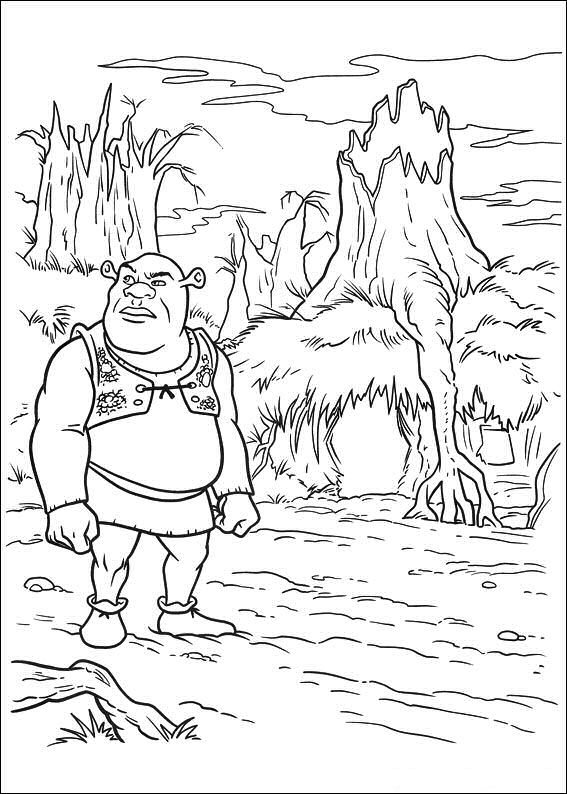 567x794 Coloring Pages Beautiful Swamp Coloring Pages Shrek 4 13 Swamp