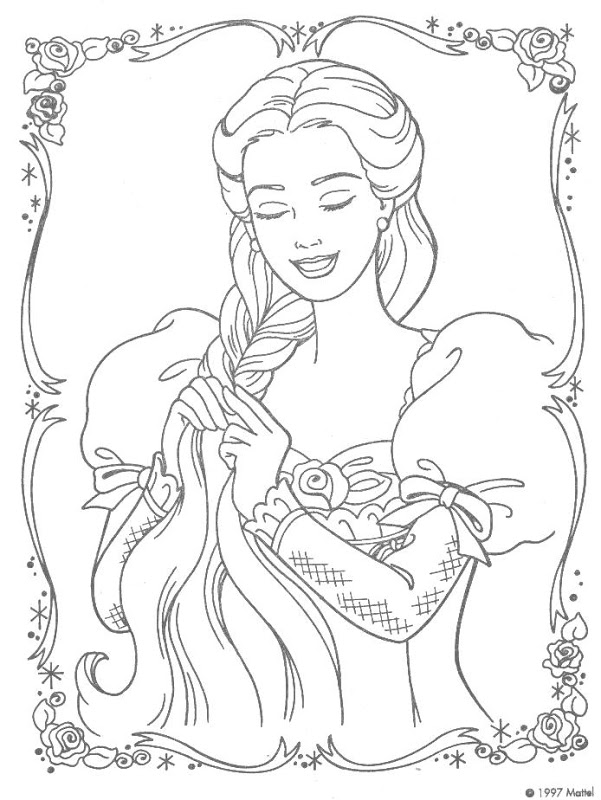 601x800 Barbie Of Swan Lake Coloring Pages Coloring Pages Gallery